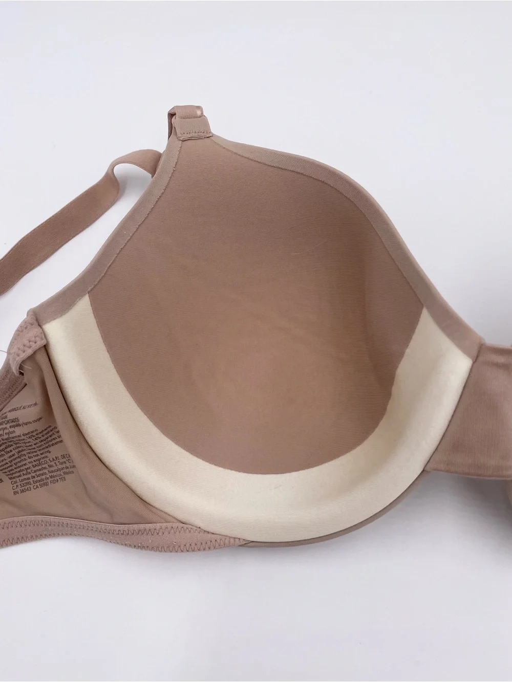Warner's This is Not a Bra Tailored Underwire Contour Size 36D Tan Nude 01593